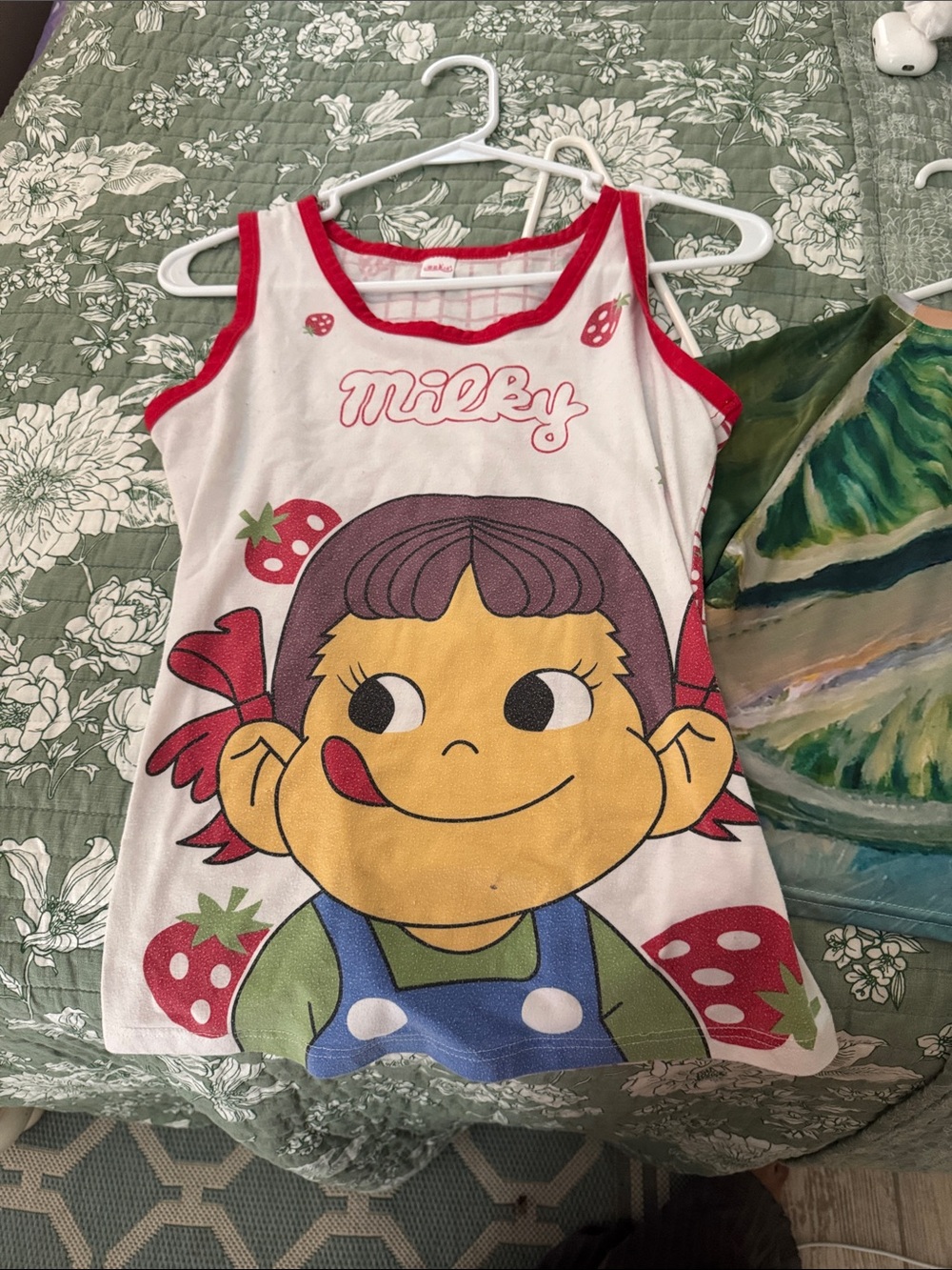 Japanese milky tee